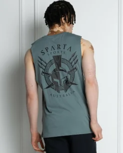 Sparta Regiment Muscle Tank Teal