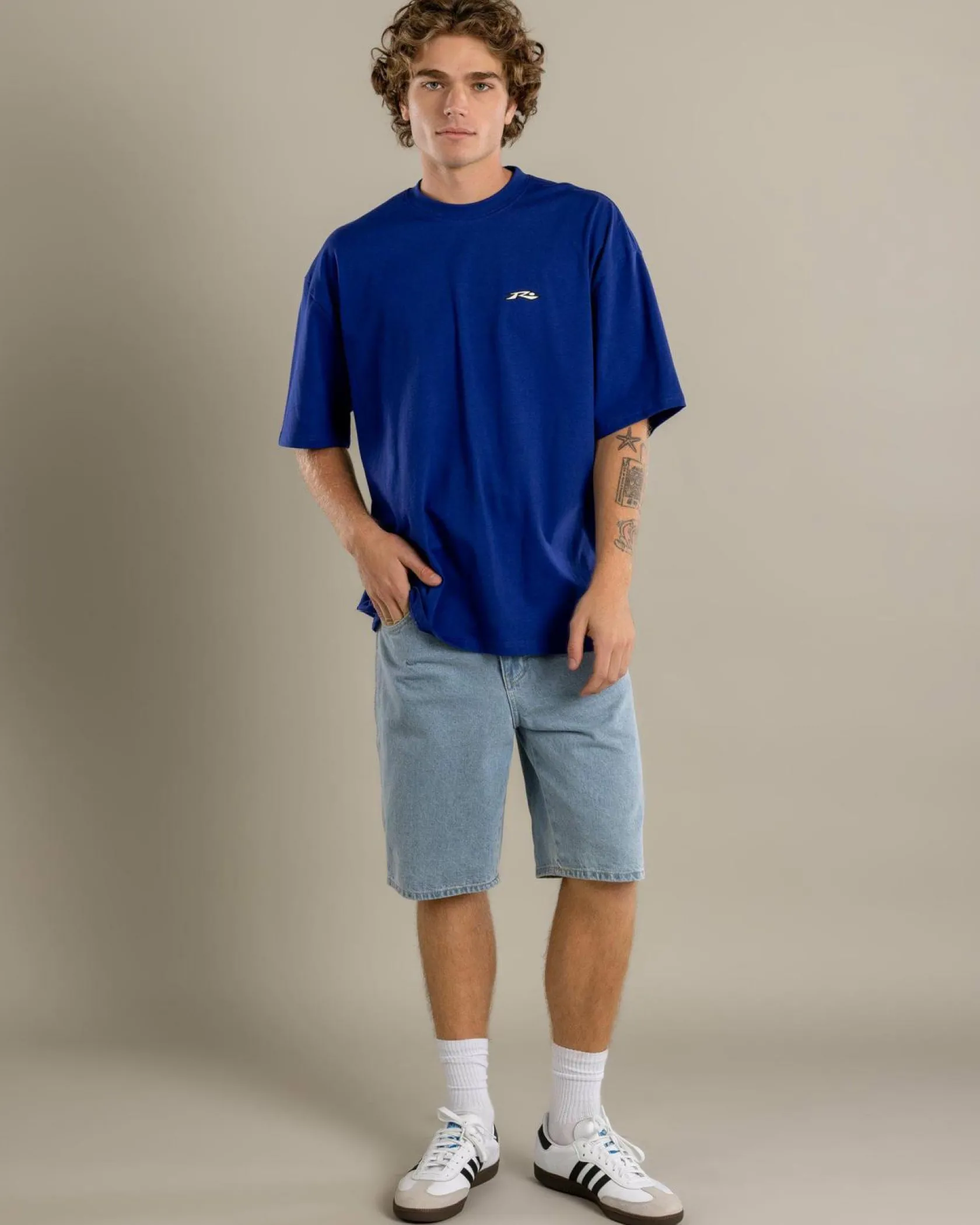 Rusty Registered T-Shirt Marazine Blue Discount