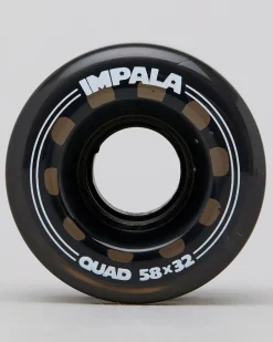 Impala Replacement Wheel 4 Pack Black