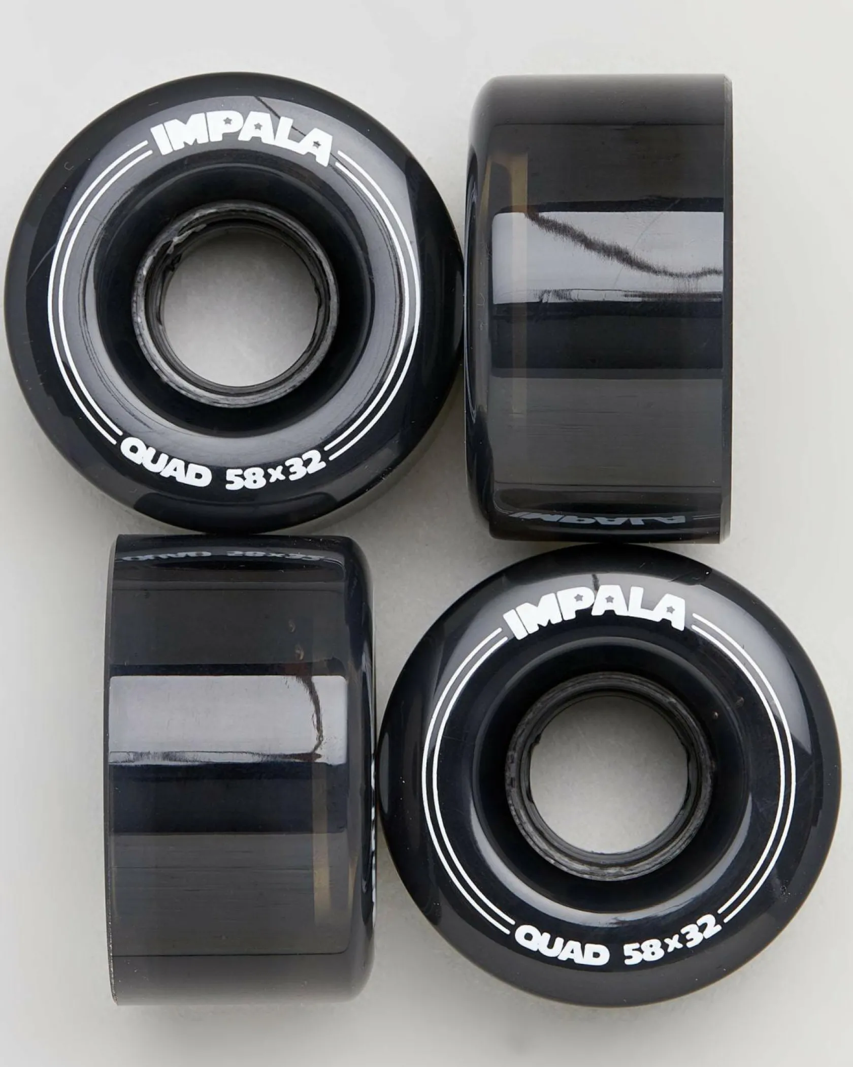 Impala Replacement Wheel 4 Pack Black