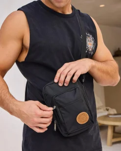 Jacks Replay Cross Body Bag Black Outlet