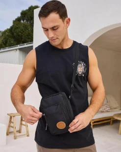 Jacks Replay Cross Body Bag Black Outlet