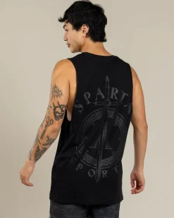 Sparta Reposte Muscle Tank Black