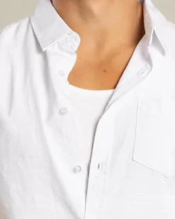 Lucid Requisite Short Sleeve Shirt White Discount