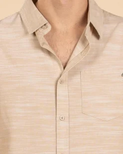 Lucid Requisite Short Sleeve Shirt Tan Outlet