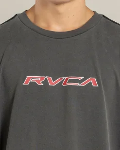 RVCA Rev T-Shirt Washed Black Hot