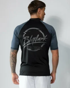 Skylark Revert Short Sleeve Rash Vest Black Best