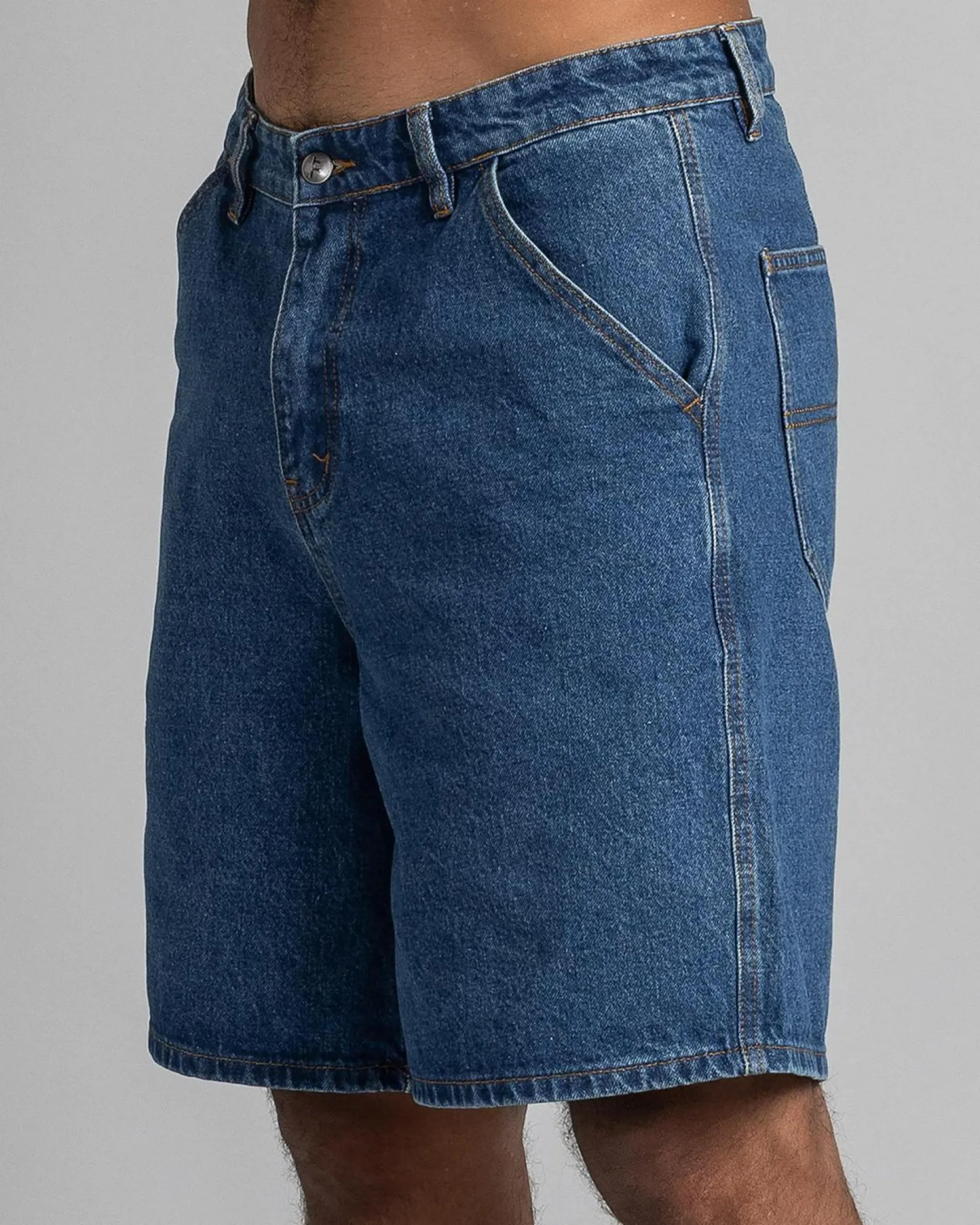 Former Reynolds Flatline 21" Denim Shorts Dark Blue Hot