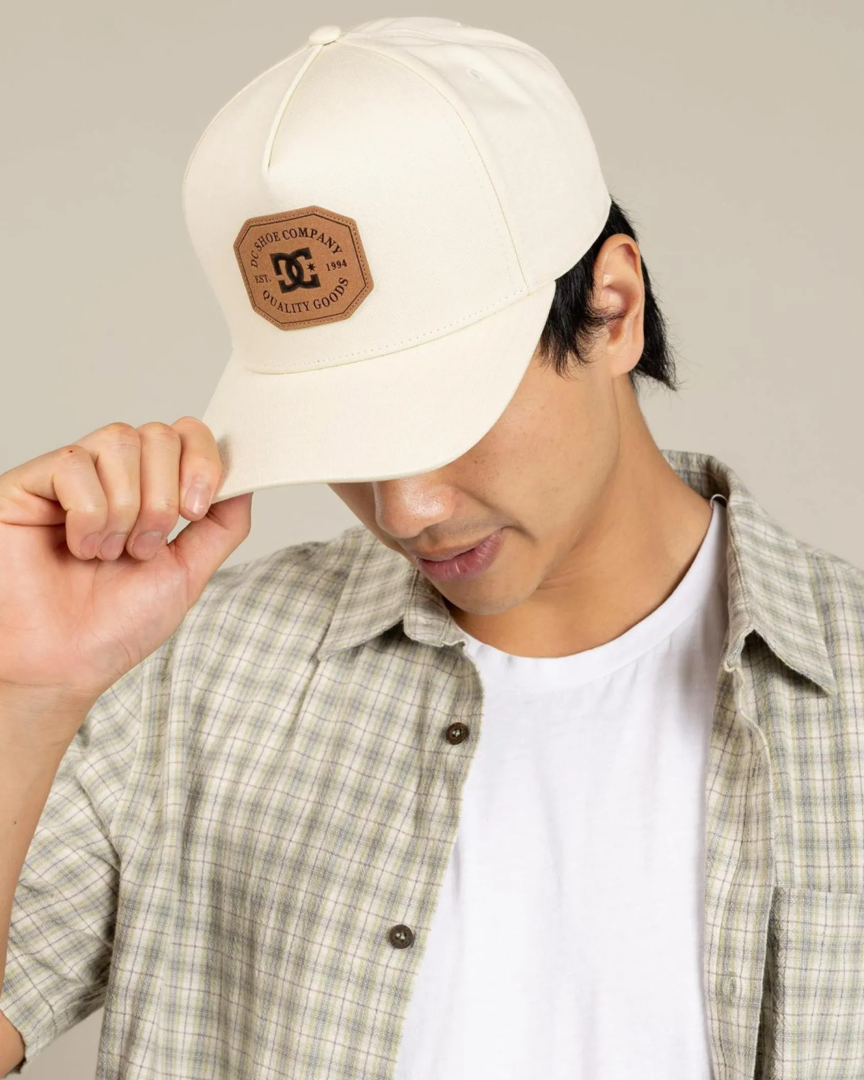 DC Shoes Reynotts Snapback Cap Oatmeal New