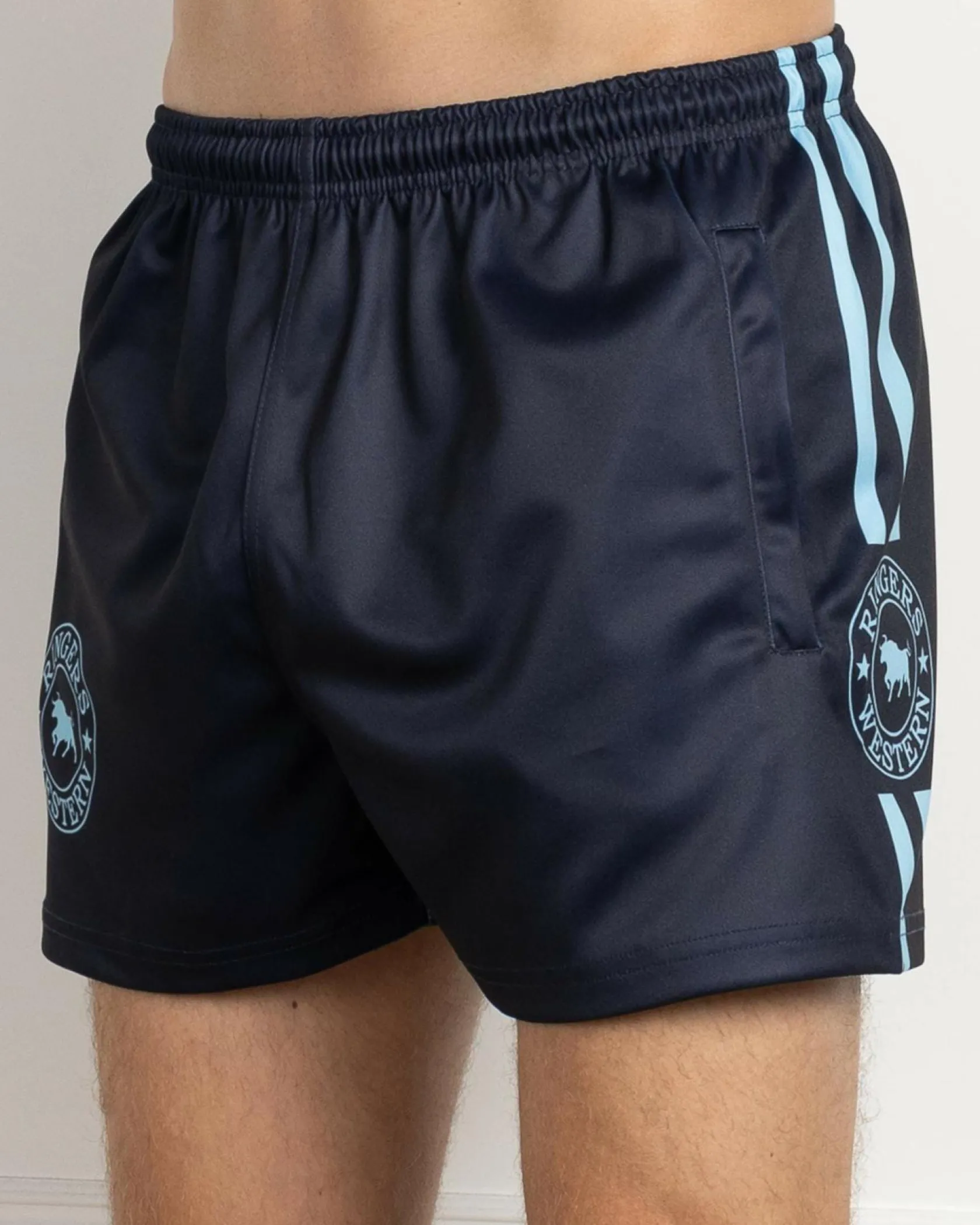 Ringers Western Ringers Footy Shorts Navy