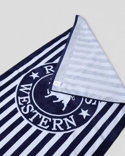 Ringers Western Ringers Stripe Towel Navy Discount