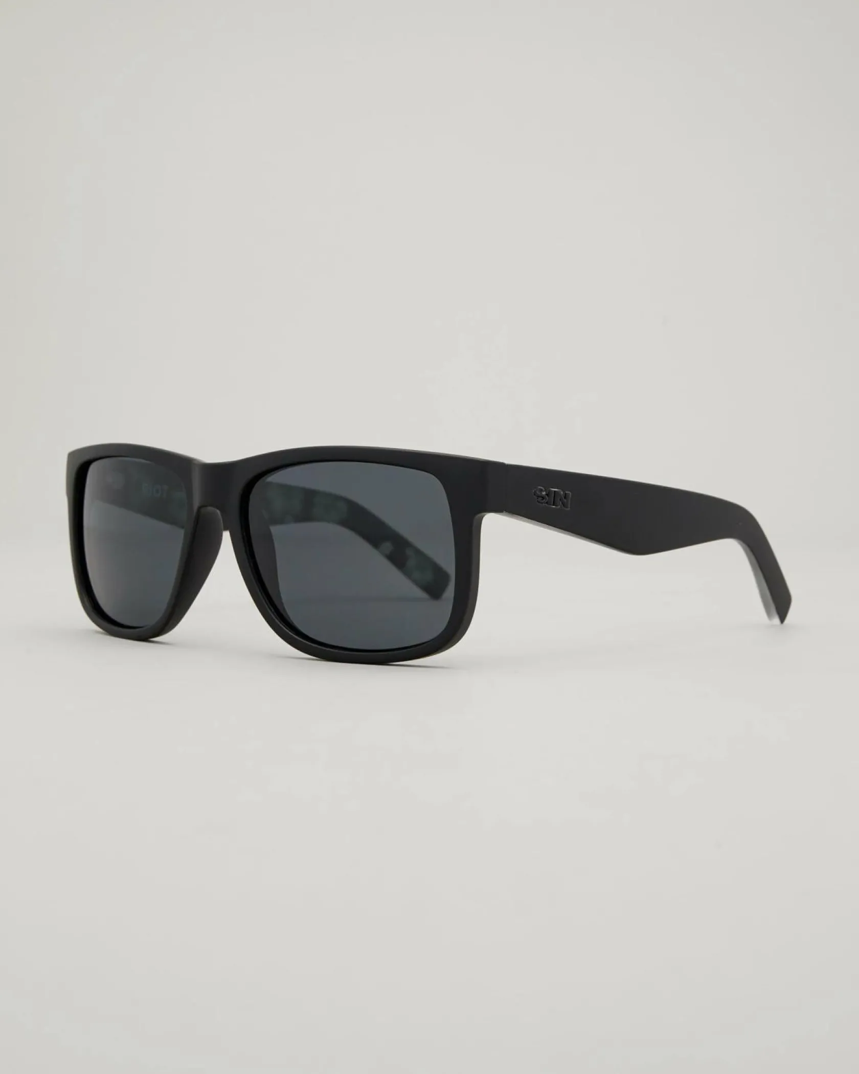 Sin Eyewear Riot Sunglasses Matte Raven/smoke