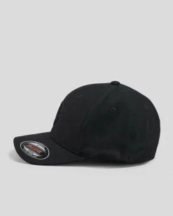 Jacks Rise Flexfit Cap Black