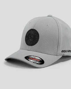 Jacks Rise Flexfit Cap Grey Hot