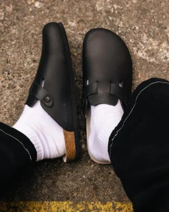 GENUINS Riva Apure Clogs Black Sale