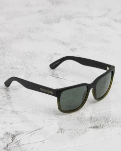 Carve Rival XL Polarised Sunglasses Matte Black / Olive Polar Clearance