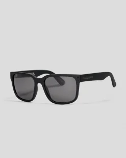 Carve Rivals XL Polarised Sunglasses Matt Black/ Grey New