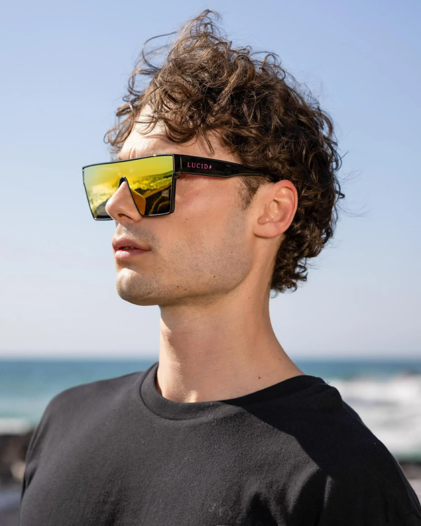 Lucid Riviera Sunglasses Pink Clearance