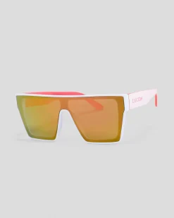 Lucid Riviera Sunglasses White/pink
