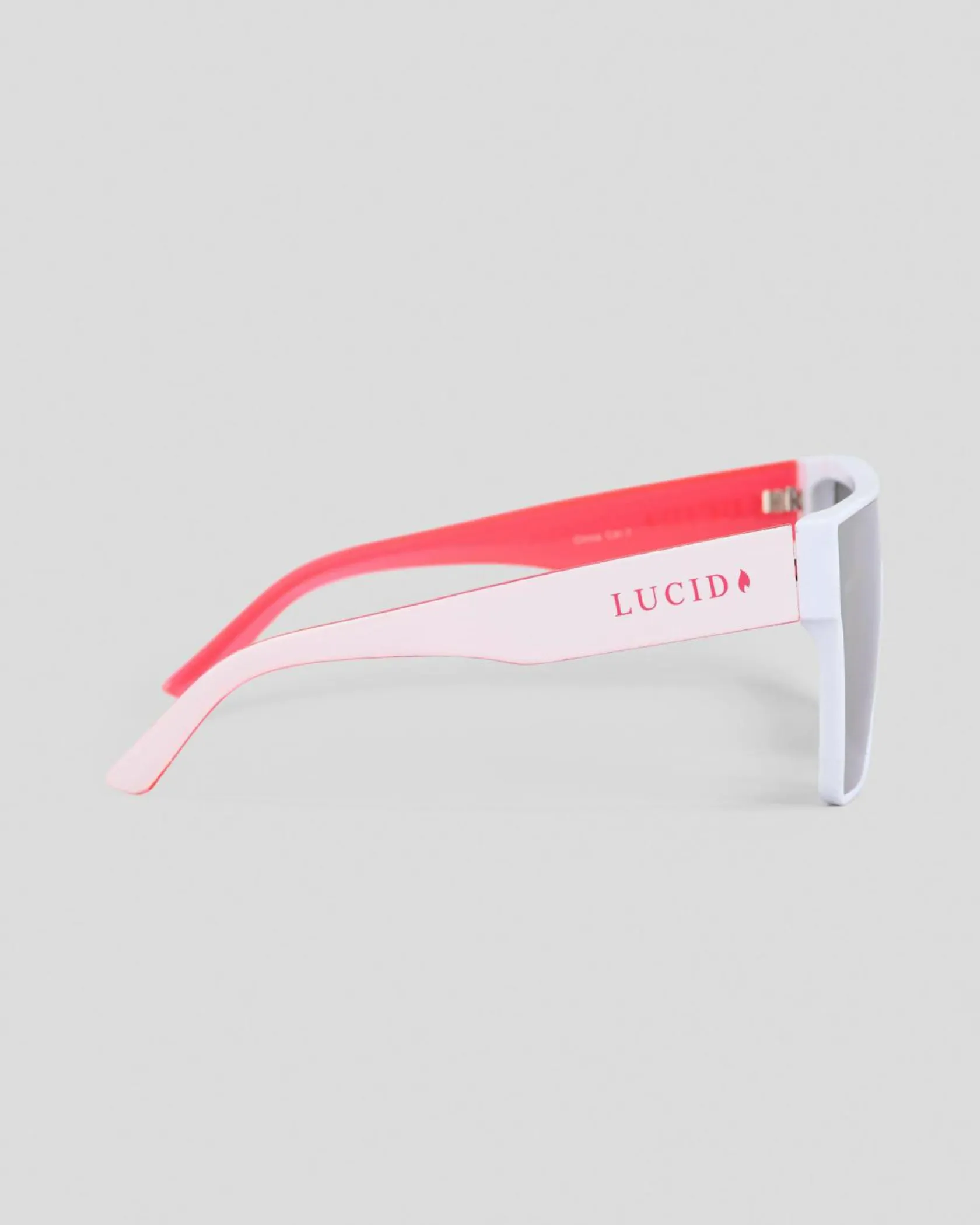 Lucid Riviera Sunglasses White/pink