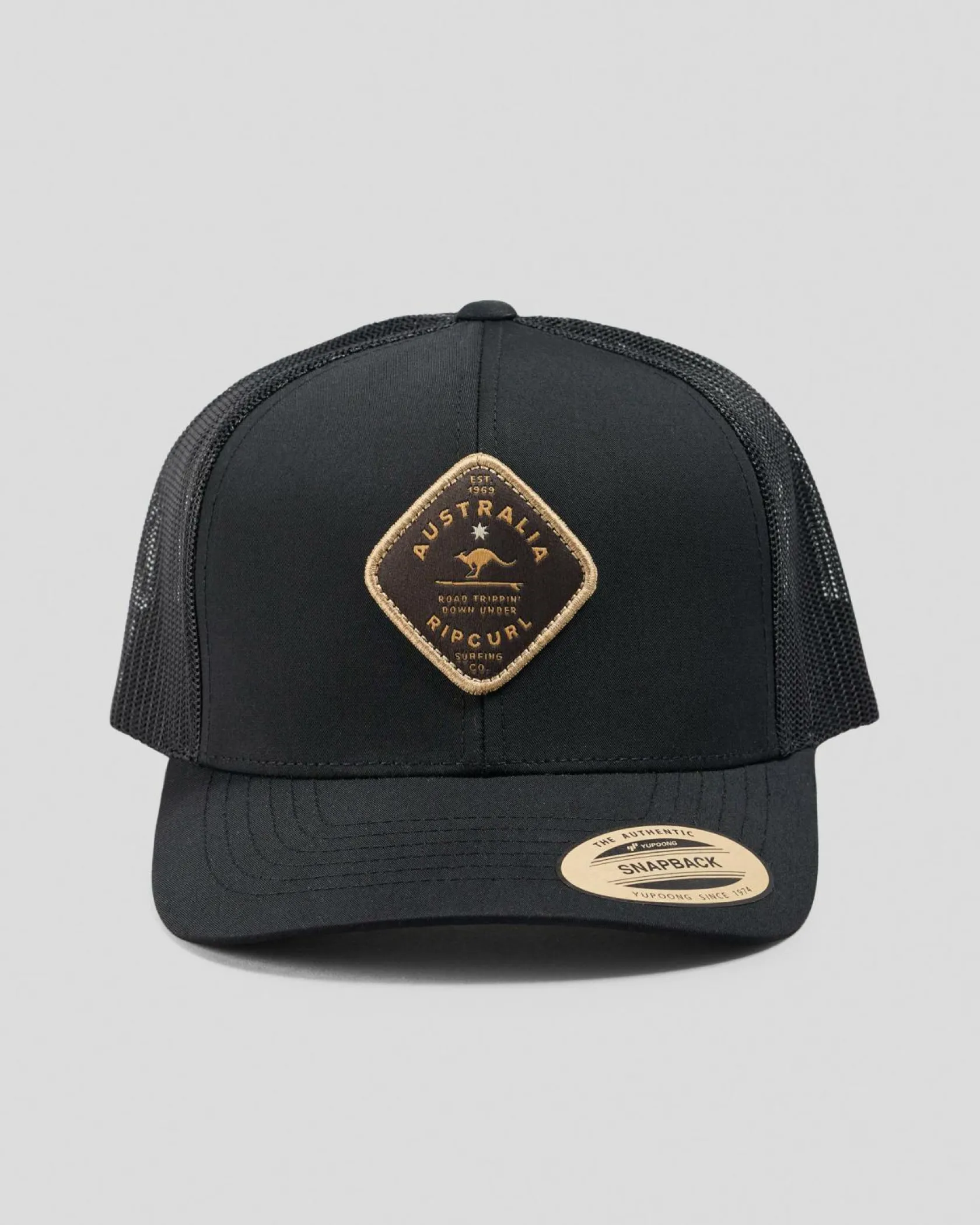 Rip Curl Road Trippin Trucker Cap Black Online