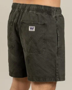 Wrangler Roomie Shorts Steele Green New