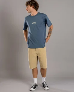Billabong Rose Arch T-Shirt Steel Blue Online