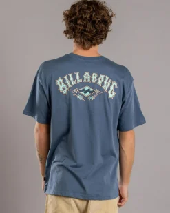 Billabong Rose Arch T-Shirt Steel Blue Online