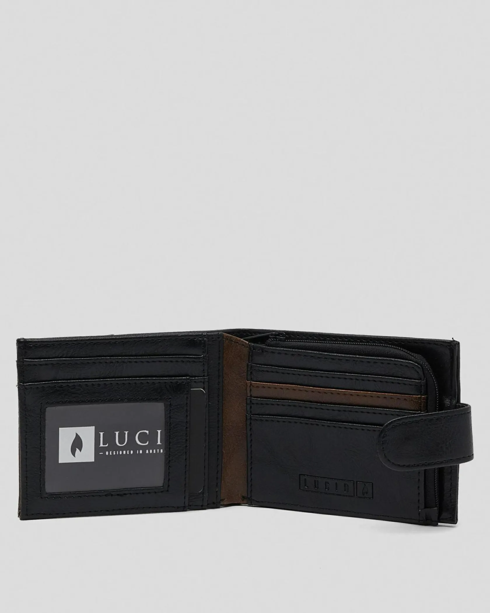 Lucid Rotated Wallet Black Online