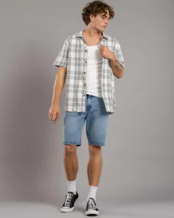 Jacks Rudimental Denim Shorts Mid Blue Clearance