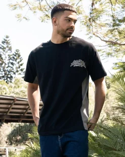 Jacks Rugged T-Shirt Black/grey Clearance