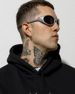 Lucid Rush Sunglasses Matte Silver/black Online