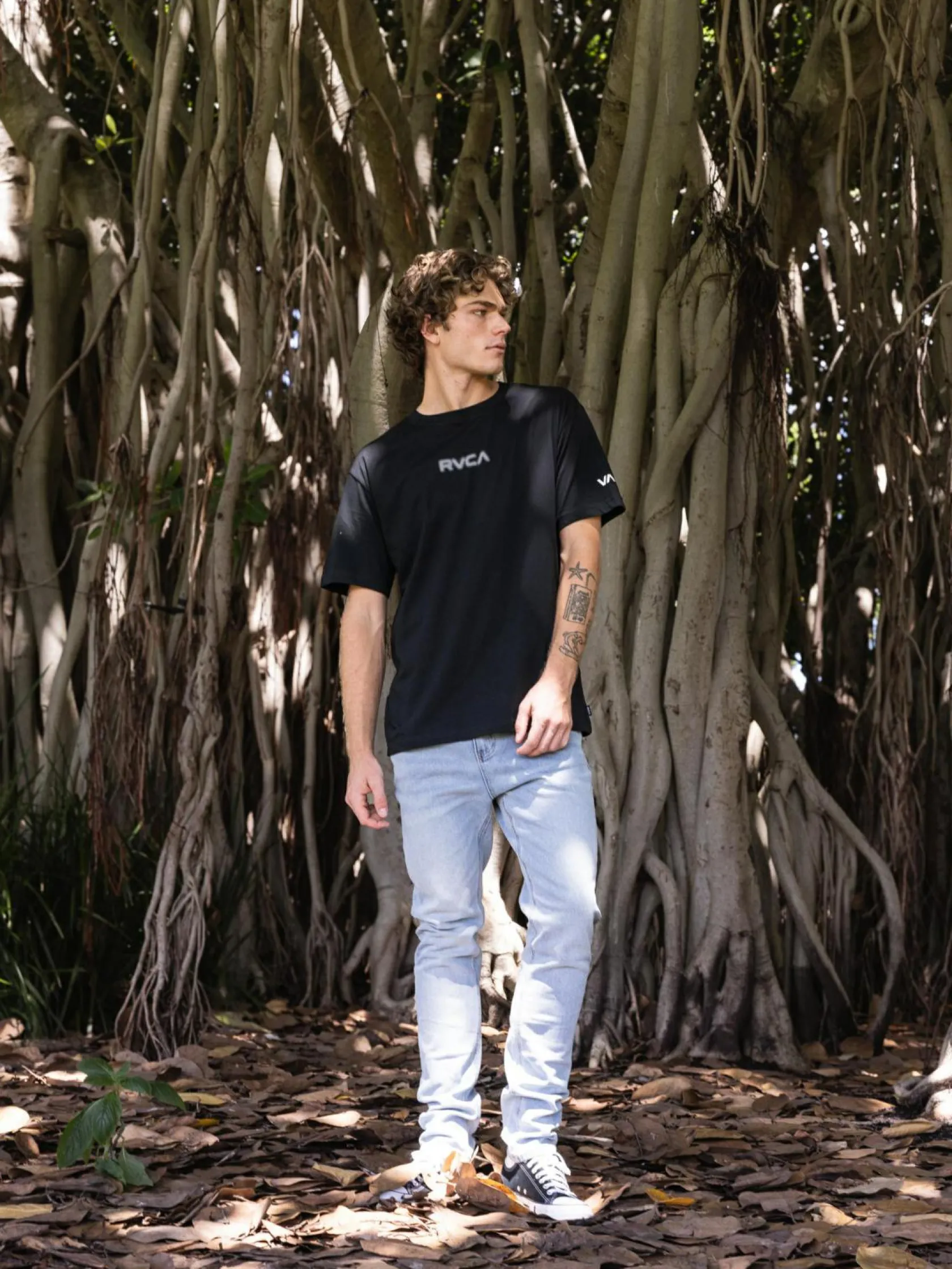 RVCA Suds T-Shirt Rvca Black