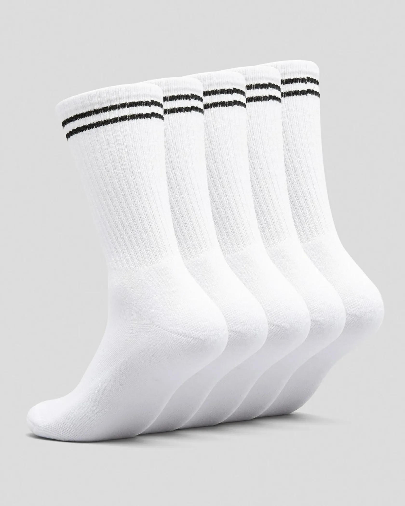 RVCA Union III Socks 5 Pack White Online