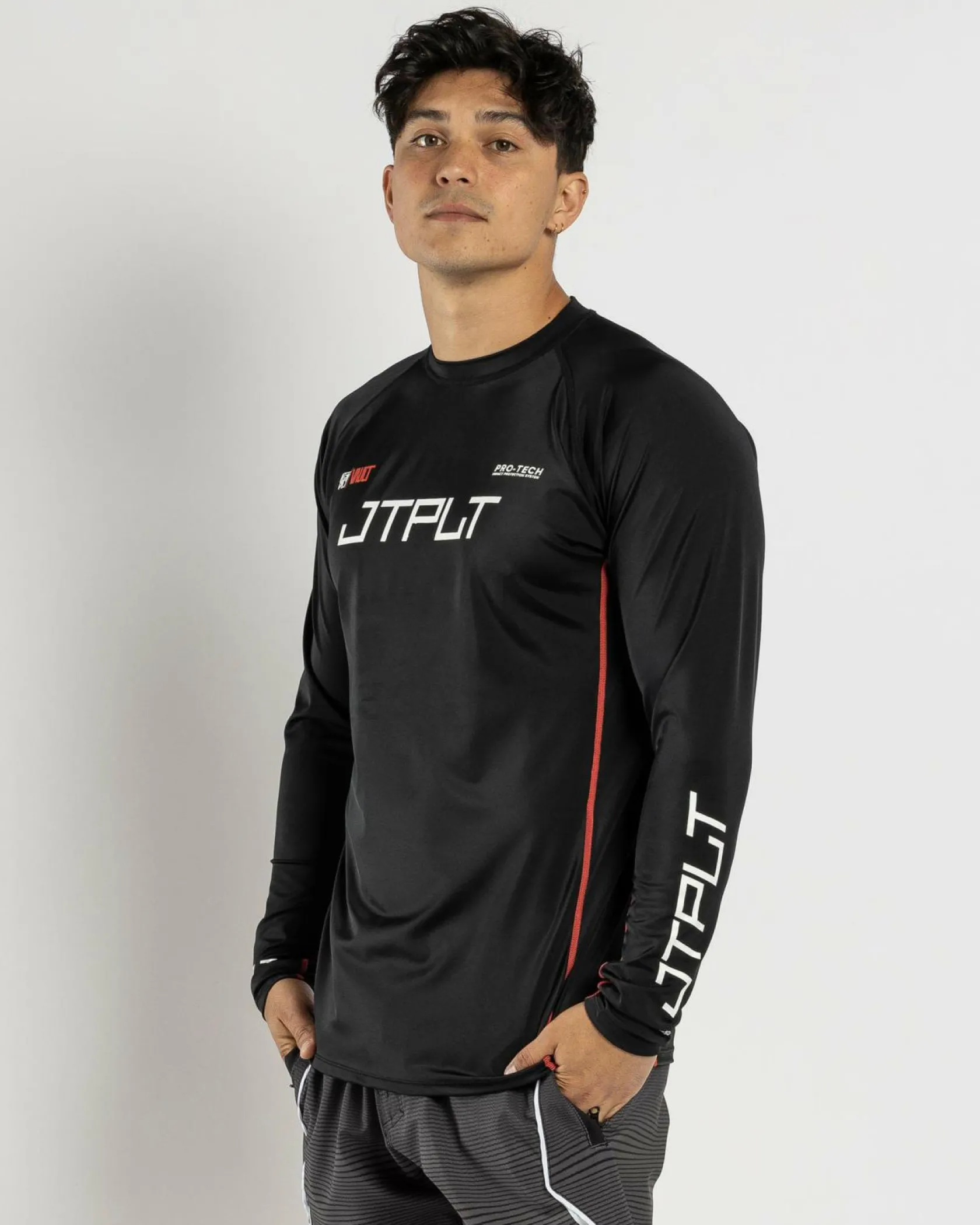 Jetpilot RX Vault Long Sleeve Rash Vest Black Sale