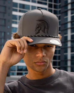 Sparta Sabotage Snapback Cap Grey Clearance
