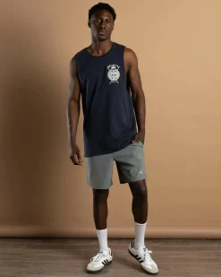Sparta Sabre Muscle Tank Navy Acid Online