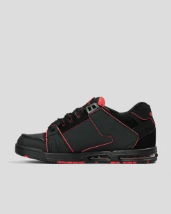 Globe Sabre Shoes Black/red/mosaic Discount