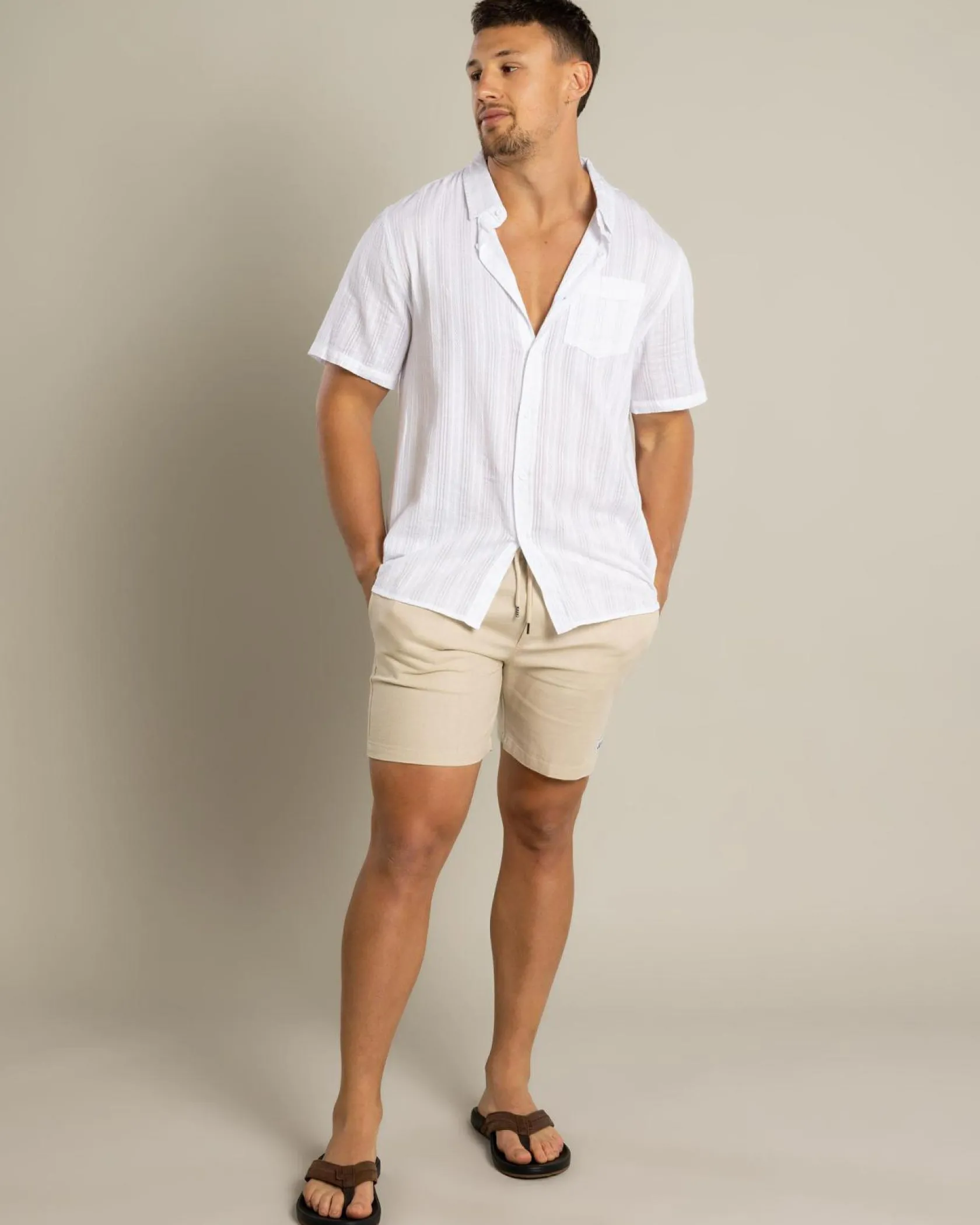 Skylark Saga Short Sleeve Shirt Bone Sale