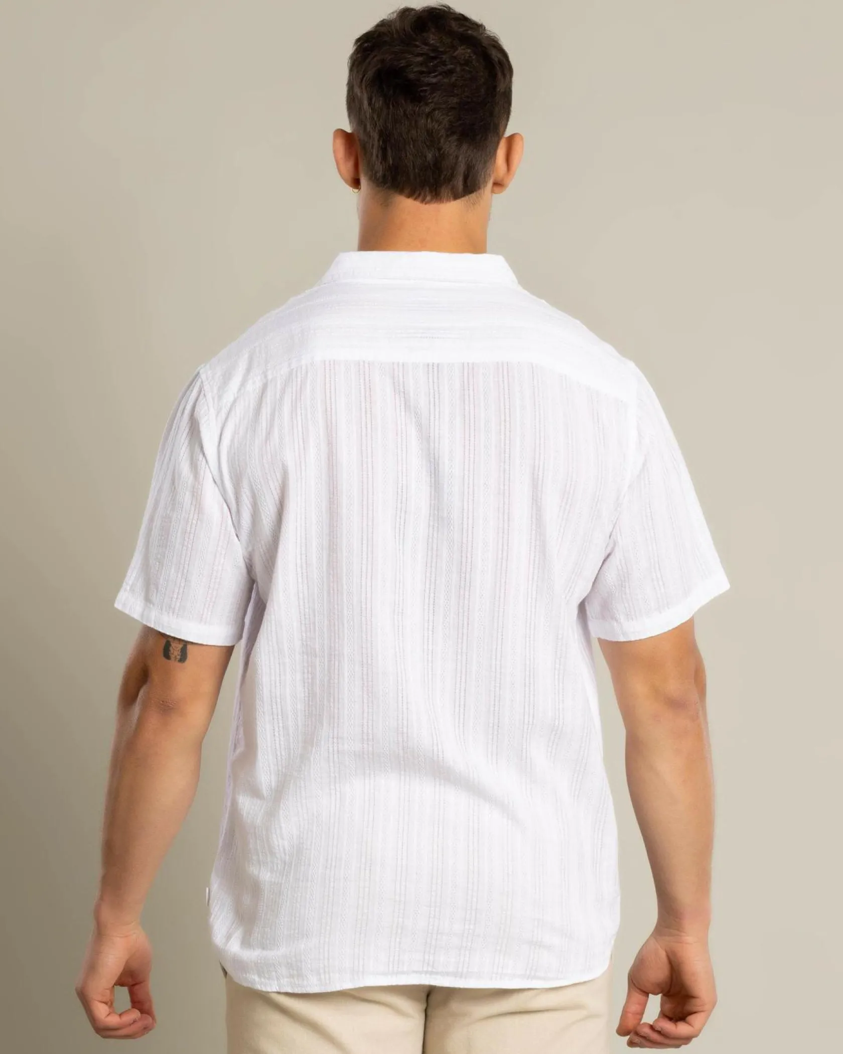 Skylark Saga Short Sleeve Shirt Bone Sale