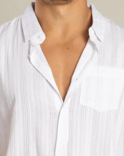 Skylark Saga Short Sleeve Shirt Bone Sale