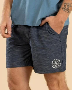 Salty Life Sail Elastic Waist Shorts Blue Best