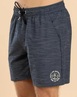 Salty Life Sail Elastic Waist Shorts Blue Best