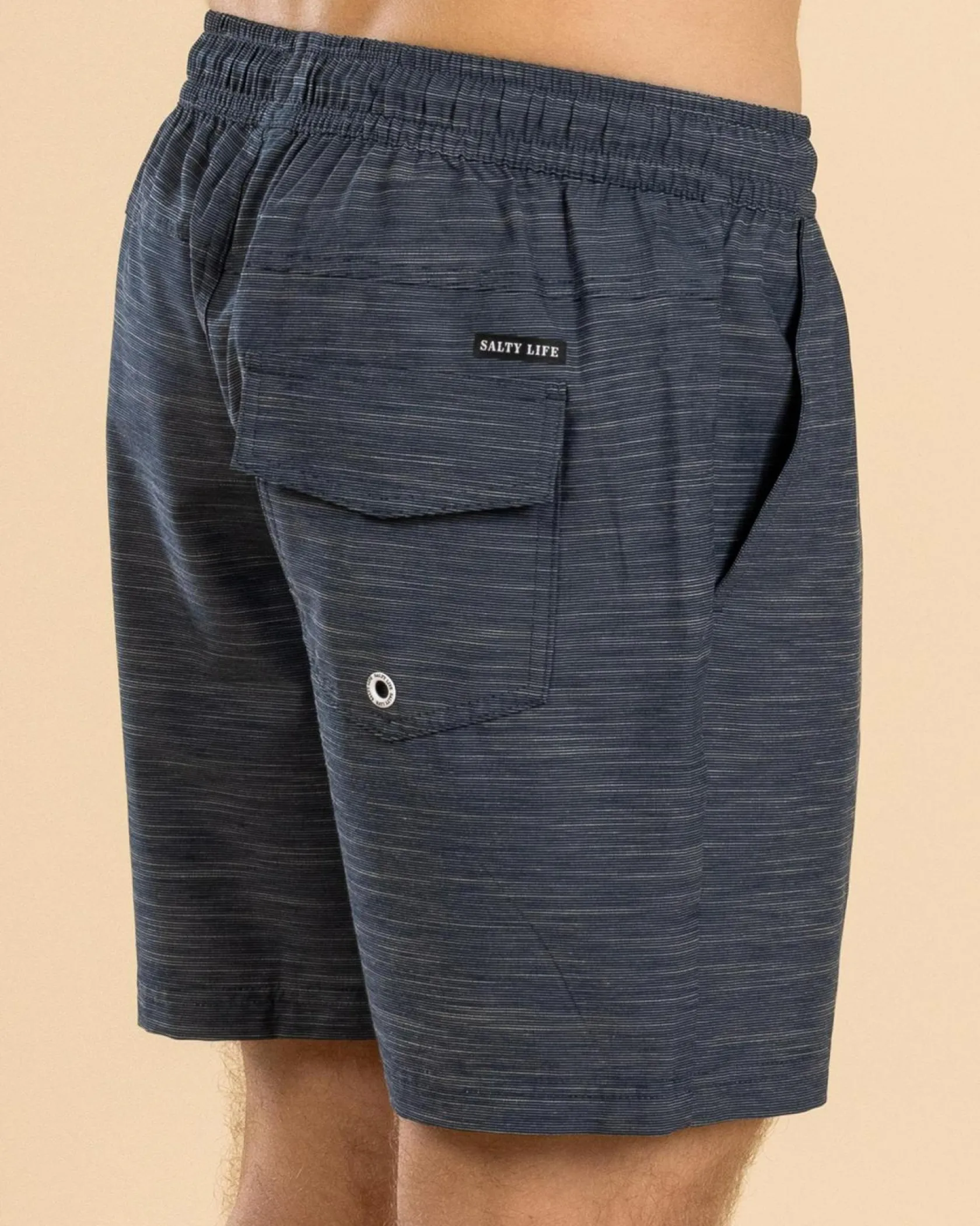 Salty Life Sail Elastic Waist Shorts Blue Best