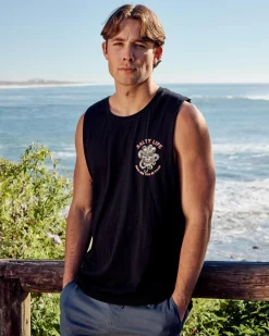 Salty Life Sailmaker Muscle Tank Black Sale
