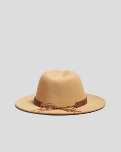 Miscellaneous Salamanca Panama Felt Hat Light Brown Outlet