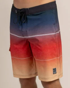 Jacks Saltwater Board Shorts Orange Fade