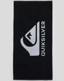 Quiksilver Salty Trims Towel Black New