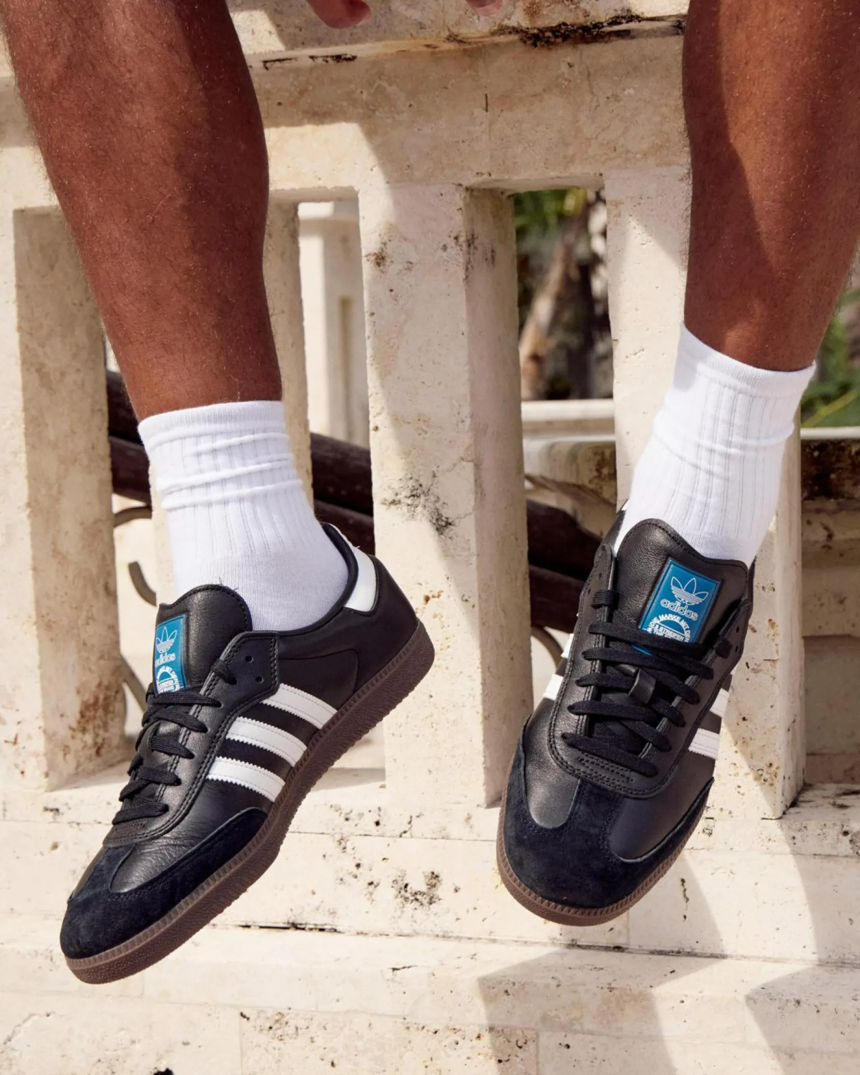 adidas Samba Adv Shoes Core Black/ftwr White/gum5 Sale