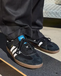 adidas Samba Adv Shoes Core Black/ftwr White/gum5 Sale